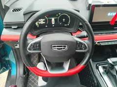 2021 Geely Emgrand S 1.4T CVT Luxury, синий — фото 15