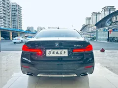 2023 BMW 5 Series 530Li Leading M Sport Package, чёрный — фото 8
