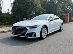 2024 Audi A7L 45TFSI S-line, белый — фото 1