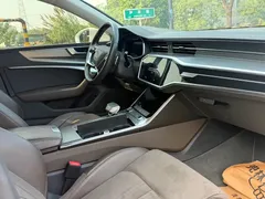 2024 Audi A7L 45TFSI S-line, белый — фото 4