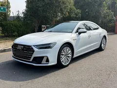 2024 Audi A7L 45TFSI S-line, белый — фото 14