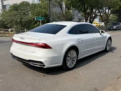 2024 Audi A7L 45TFSI S-line, белый — фото 22