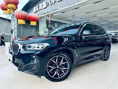 2022 BMW X3, чёрный — фото 1