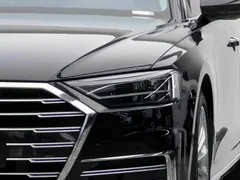 2021 Audi A8L 50 TFSI quattro Comfort, чёрный — фото 3