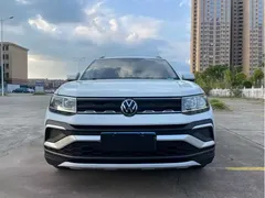 2023 Volkswagen T-Cross 1.5L AT Fashion, белый — фото 2