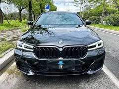 2021 BMW 5 Series 530Li Premium M Sport Package, чёрный — фото 1