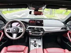 2021 BMW 5 Series 530Li Premium M Sport Package, чёрный — фото 8