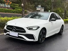 2022 Mercedes-Benz C-Class C 260 L Sport, белый — фото 1