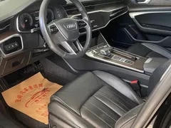 2021 Audi A6L 45 TFSI, чёрный — фото 8