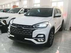 2021 Chery Tiggo 8 Kunpeng 390TGDI AT, белый — фото 1