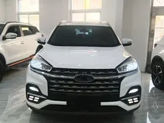 2021 Chery Tiggo 8 Kunpeng 390TGDI AT, белый — фото 3