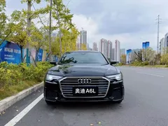 2020 Audi A6L L 45 TFSI Sport, чёрный — фото 2