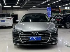 2022 Audi A8L 50 TFSI quattro Comfort Collector's Edition, чёрный — фото 2
