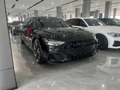 2023 Audi A7L 45 TFSI quattro S-line, чёрный — фото 3