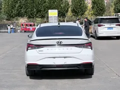 2022 Hyundai Elantra 1.5L CVT 20th Anniversary, белый — фото 10