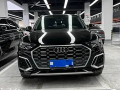 2023 Audi Q5L 45T Sport, чёрный — фото 2