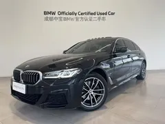 2022 BMW 5 Series 525Li M Sport Package, чёрный — фото 2