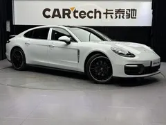 2021 Porsche Panamera 4 Long Wheelbase 2.9T, белый — фото 2