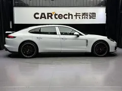 2021 Porsche Panamera 4 Long Wheelbase 2.9T, белый — фото 4