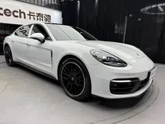 2021 Porsche Panamera 4 Long Wheelbase 2.9T, белый — фото 10