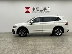 2021 Volkswagen Tiguan L 330TSI AT 2WD R-Line Flagship, белый — фото 3