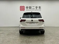 2021 Volkswagen Tiguan L 330TSI AT 2WD R-Line Flagship, белый — фото 4