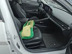2021 Hyundai Elantra 1.5L CVT TOP Flagship, белый — фото 25
