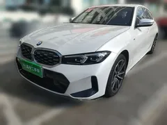 2023 BMW 3 Series 325Li M Sport Package, белый — фото 1