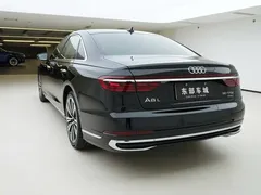 2023 Audi A8L 50 TFSI quattro Select, чёрный — фото 4