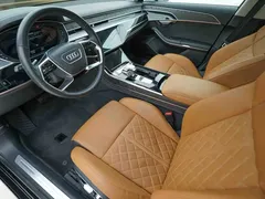 2023 Audi A8L 50 TFSI quattro Select, чёрный — фото 10