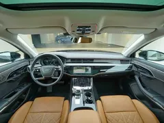 2023 Audi A8L 50 TFSI quattro Select, чёрный — фото 19