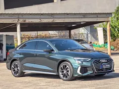 2021 Audi A3 Sedan 35 TFSI Sport, зелёный — фото 3