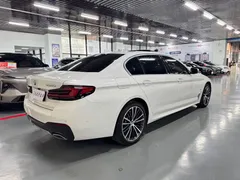 2022 BMW 5 Series 530Li Leading M Sport Package, белый — фото 5