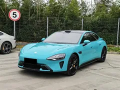 2024 Xiaomi SU7 4WD Long Range Advanced ADAS Max, синий — фото 1