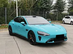 2024 Xiaomi SU7 4WD Long Range Advanced ADAS Max, синий — фото 3