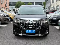 2021 Toyota Alphard Hybrid 2.5L Luxury, чёрный — фото 2