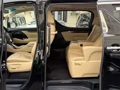 2021 Toyota Alphard Hybrid 2.5L Luxury, чёрный — фото 8