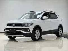 2022 Volkswagen T-Cross 1.5L AT Fashion, белый — фото 1