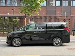 2021 Toyota Alphard Hybrid 2.5L Luxury, чёрный — фото 4
