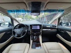 2021 Toyota Alphard Hybrid 2.5L Luxury, чёрный — фото 8