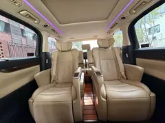 2021 Toyota Alphard Hybrid 2.5L Luxury, чёрный — фото 9