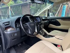 2021 Toyota Alphard Hybrid 2.5L Luxury, чёрный — фото 11