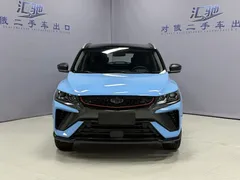 2021 Geely Coolray 1.4T DCT Diamond, синий — фото 2
