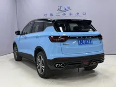 2021 Geely Coolray 1.4T DCT Diamond, синий — фото 17