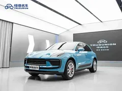 2022 Porsche Macan 2.0T, синий — фото 3