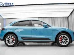 2022 Porsche Macan 2.0T, синий — фото 4