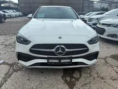 2022 Mercedes-Benz C-Class C 200 L Sport, белый — фото 1