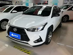 2021 Toyota Yaris L Zhixuan X 1.5L CVT Leading, белый — фото 1