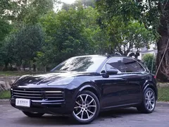2019 Porsche Cayenne 3.0T, синий — фото 2