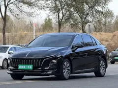 2022 Hongqi E-QM5 EV 431km, чёрный — фото 1
